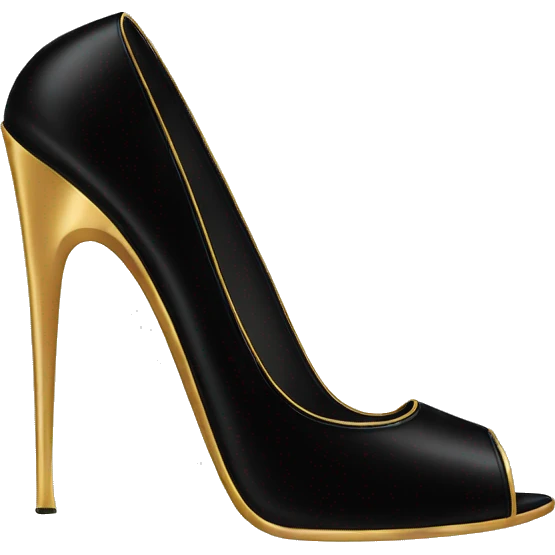 ysl high heel  emoji