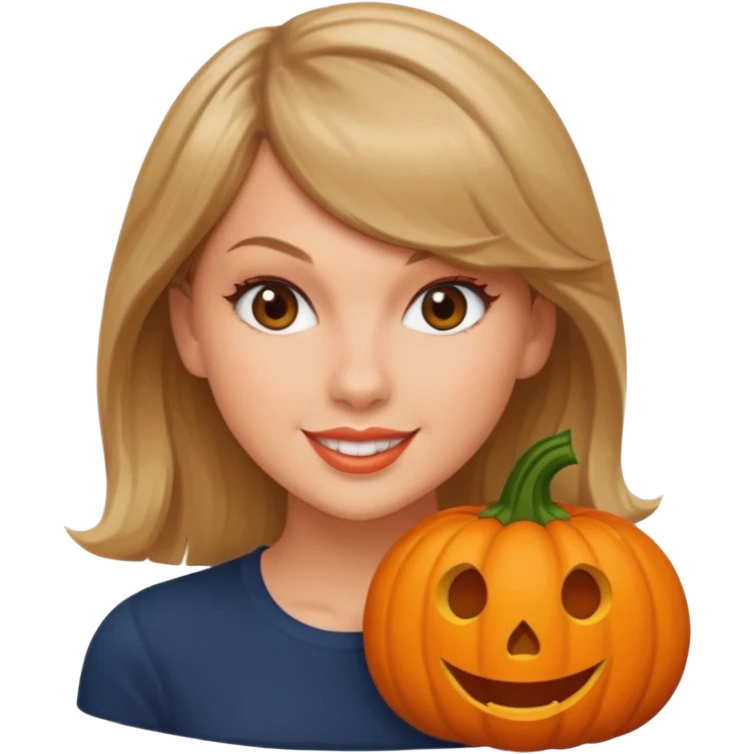 taylor swift pumpkin emoji