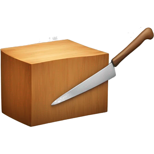 Chopping block emoji