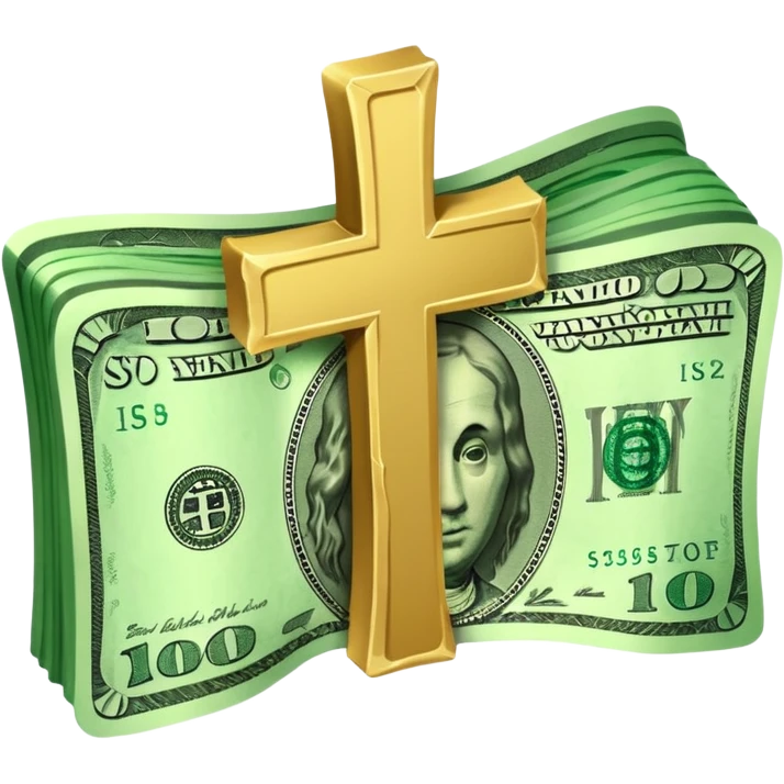 a money billet with a cross through emoji