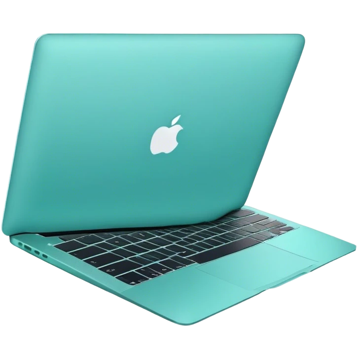 macbook Turquoise colors emoji