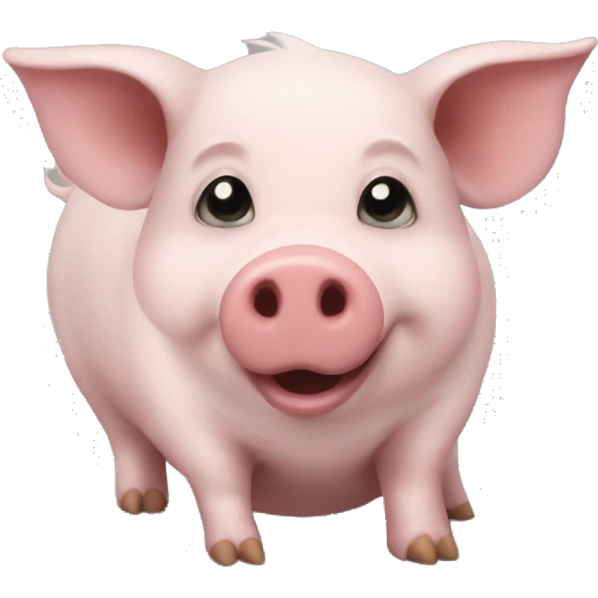 Can you make an emoji of suirrel and a pig as one animal?  emoji