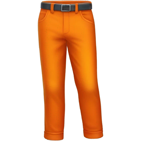orange trousers emoji
