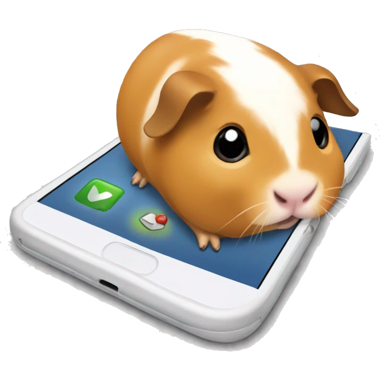 Guinea-Pig smartphone emoji