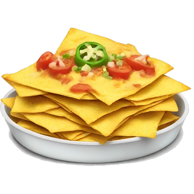 nachos stack without accompany emoji