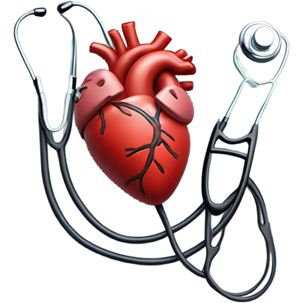 heart with stethoscope emoji