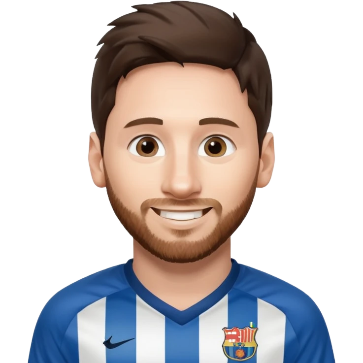 ich bin froh, ich bin Messi emoji