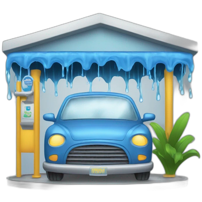 car wash emoji