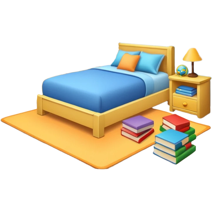 Clean kid room emoji