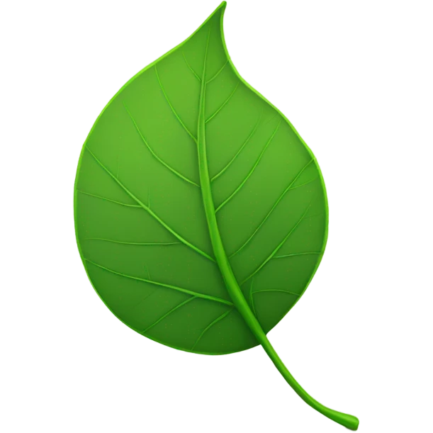 Leaf emoji