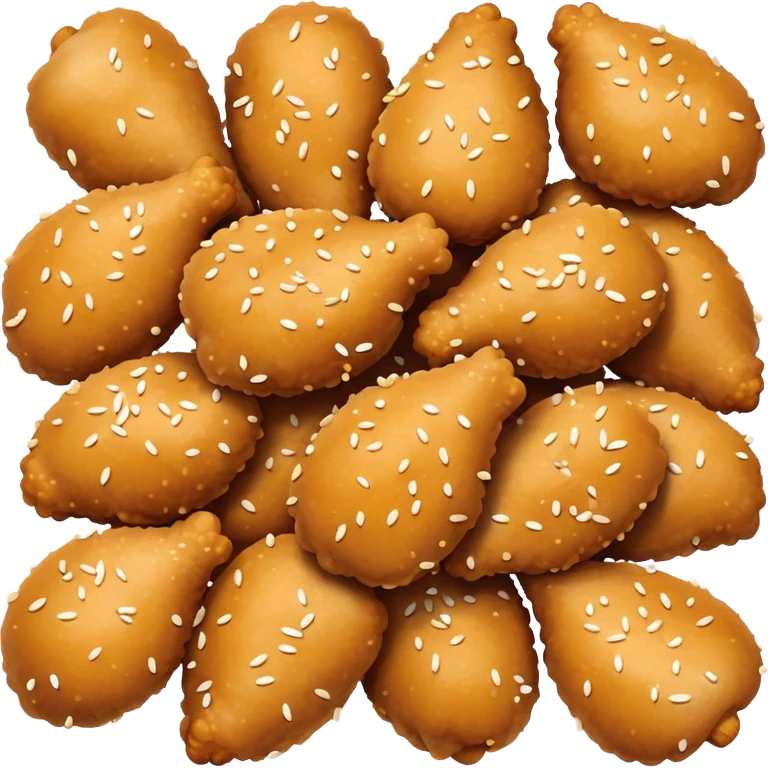 Sesame chicken emoji