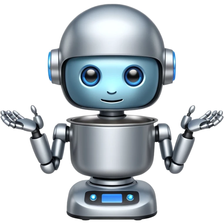 cooking robot emoji