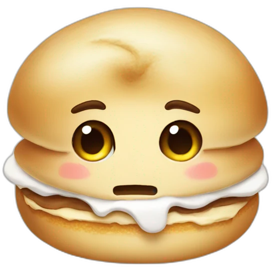 sad semla emoji