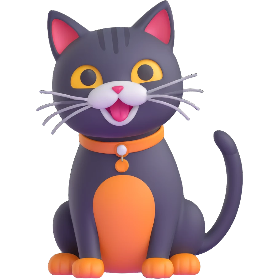 silly cat emoji