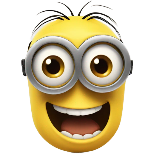 Minion winking  emoji