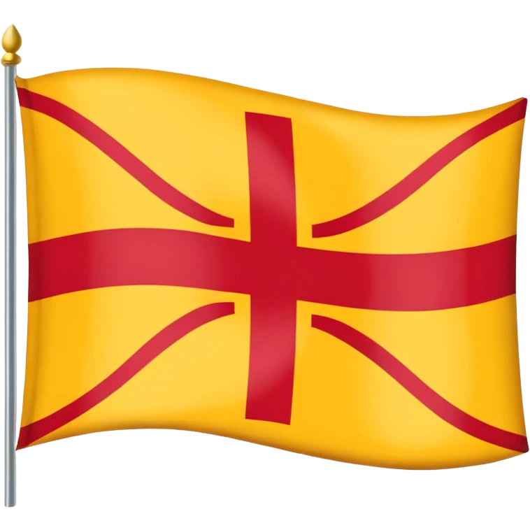Flag of skåne emoji