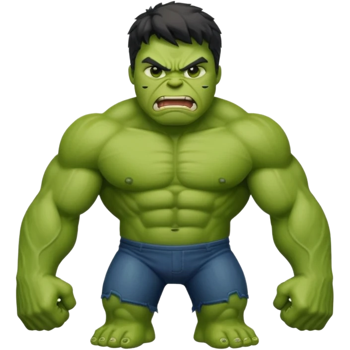 Generate an emoji of hulk emoji