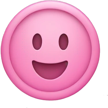 pink circle emoji