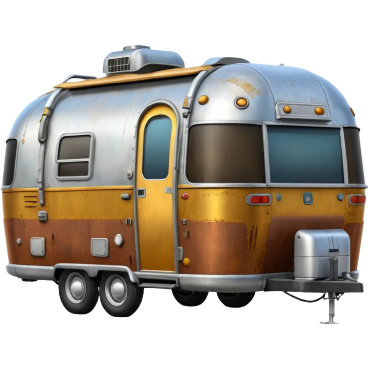 C-3PO airstream caravan rusted  emoji