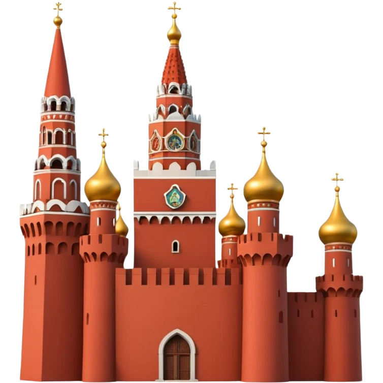 Red Tower Kremlin Moscow  emoji