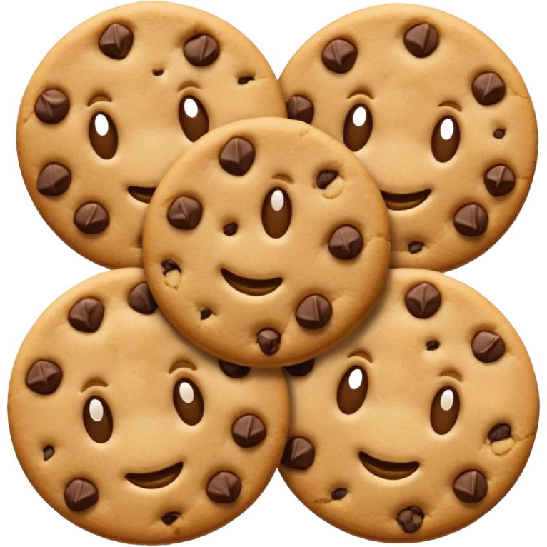 Cookie without Chocolate emoji