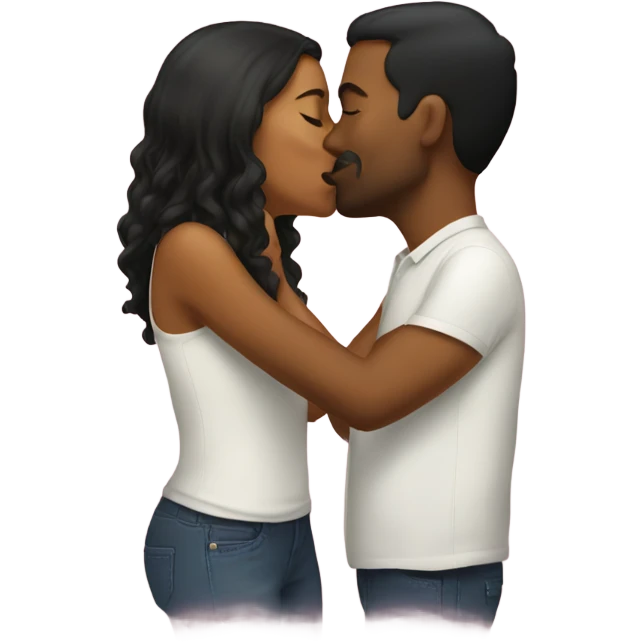 New year kiss emoji