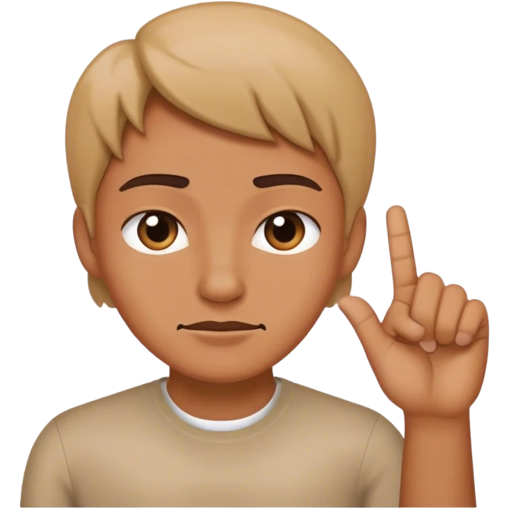 A person with the middle finger  emoji