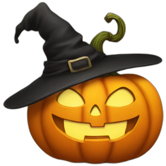 pumkin halloween happy emoji