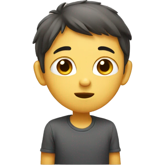 Shy emoji