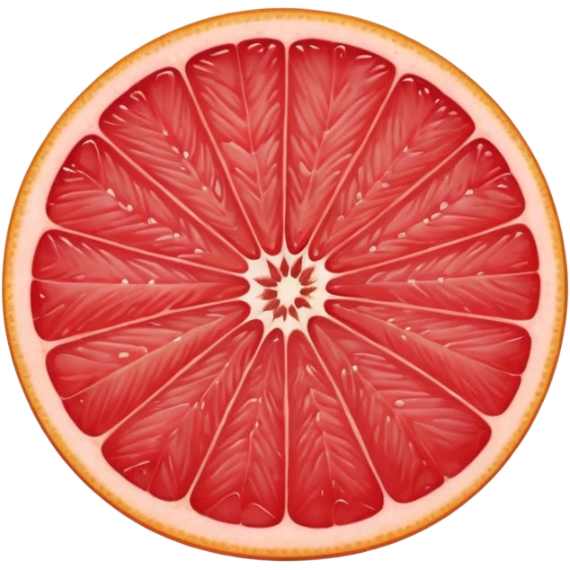 grapefuit and a slice emoji