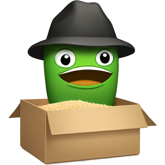 Pepes rice box emoji