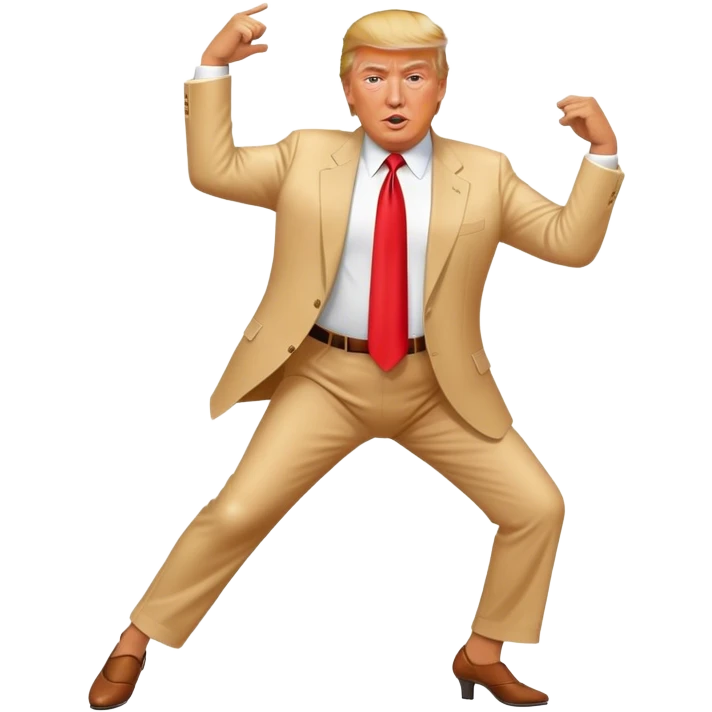Donald Trump Dancing emoji