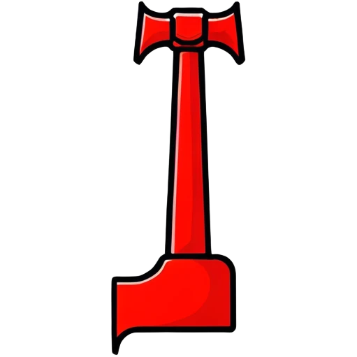 Revolutionary red banner with hammer and sickle symbol from 1918 Russian Civil War emoji