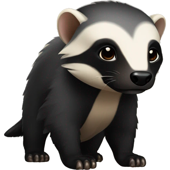 cute Honey badger4 emoji