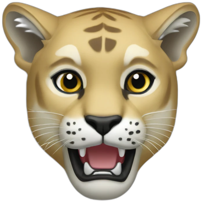 Pumas mascota emoji