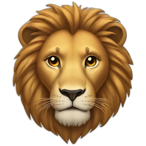 Lion emoji