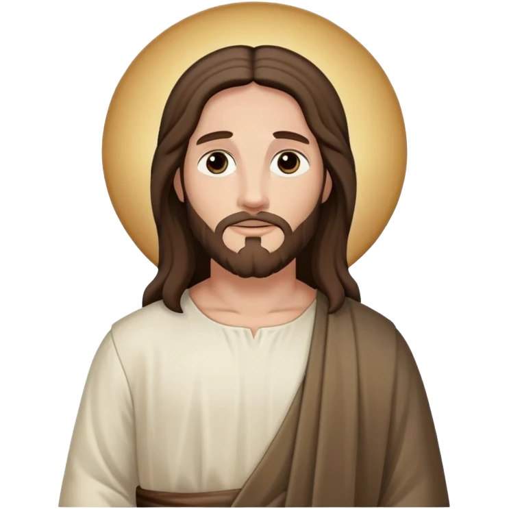 an expensive framed picture of the savior of the world (jesus christ) emoji