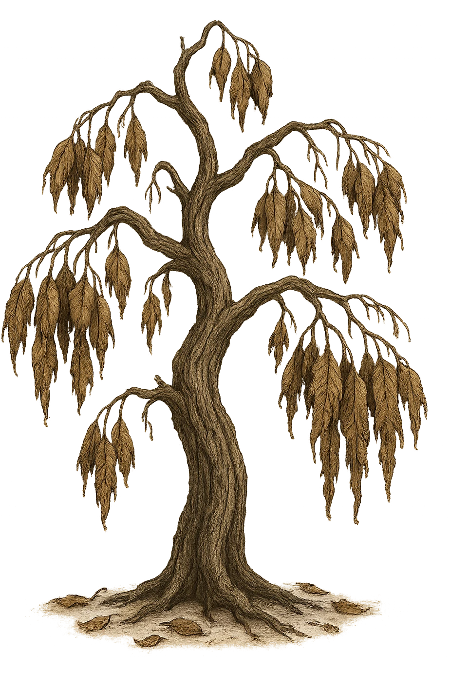 ALBERO APPASSITO AMMOSCIATO emoji