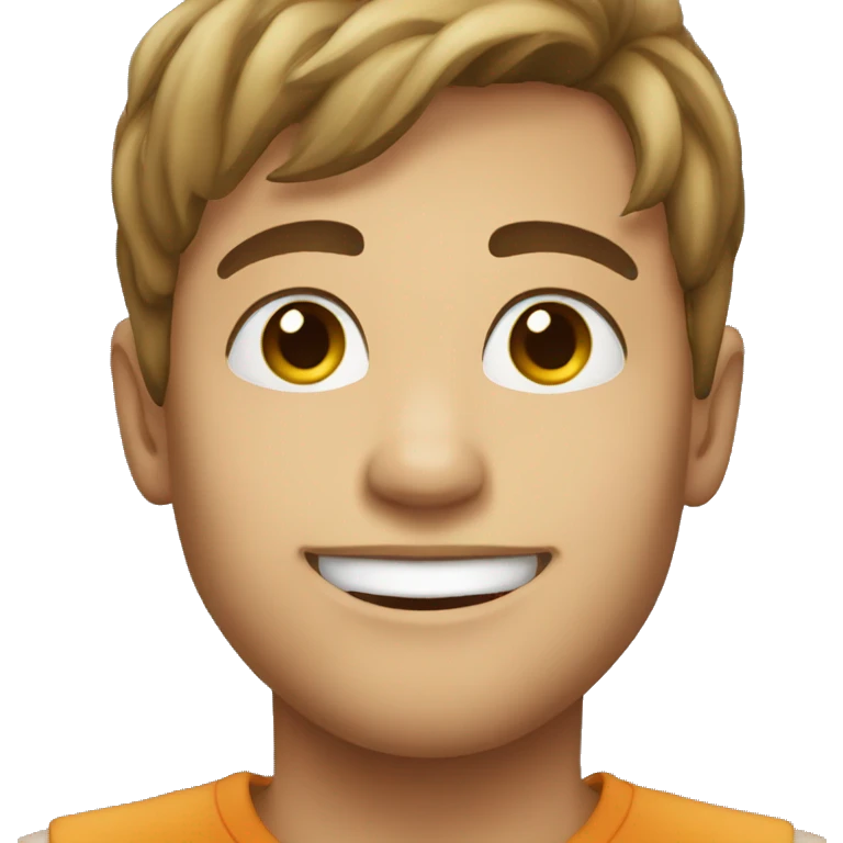My face happy emoji