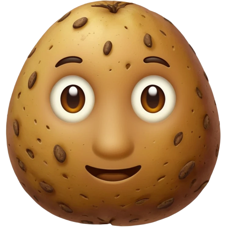 single potato emoji