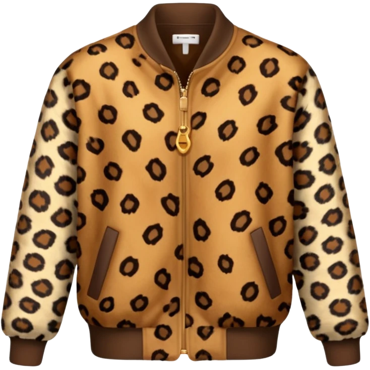 leopard print jacket emoji