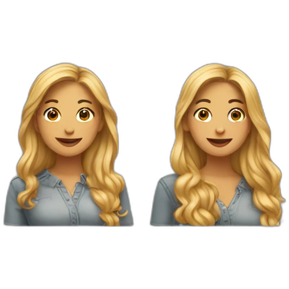Amigas emoji