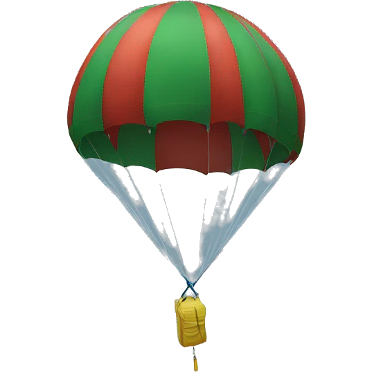 parachute emoji