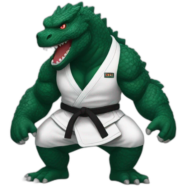 Godzilla Jiu-Jitsu  emoji