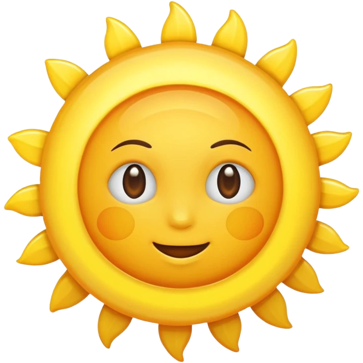sun emoji