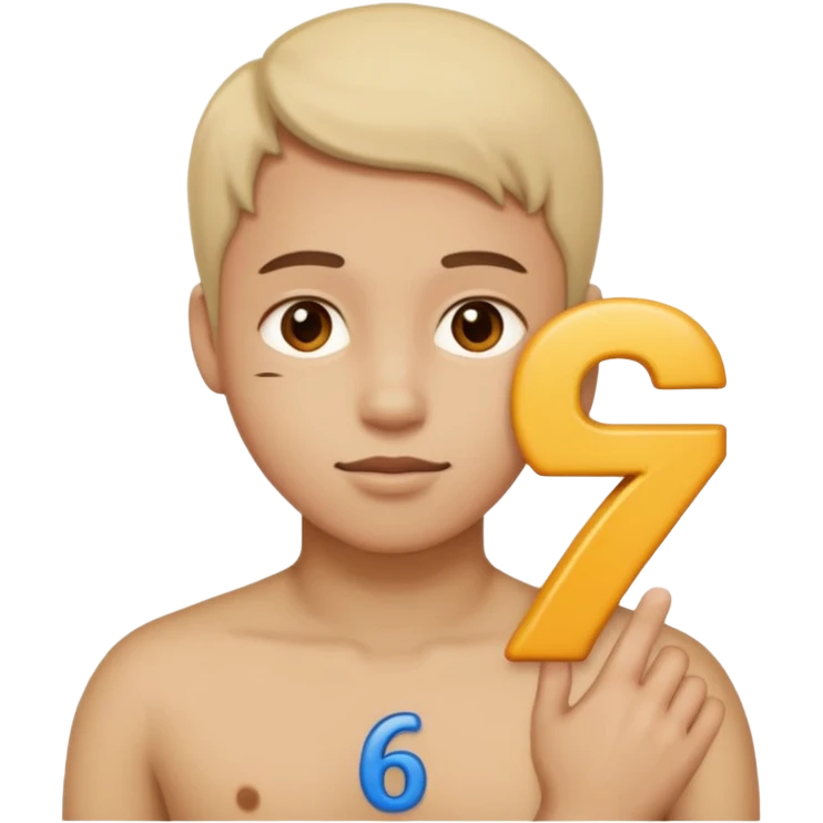 A personas with 6 and 7 emoji