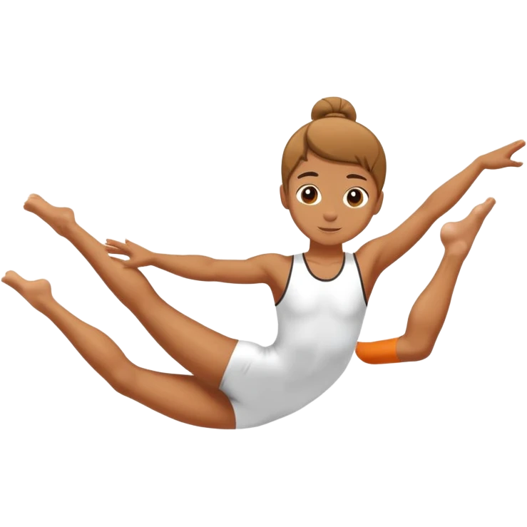 person doing gymnastics emoji