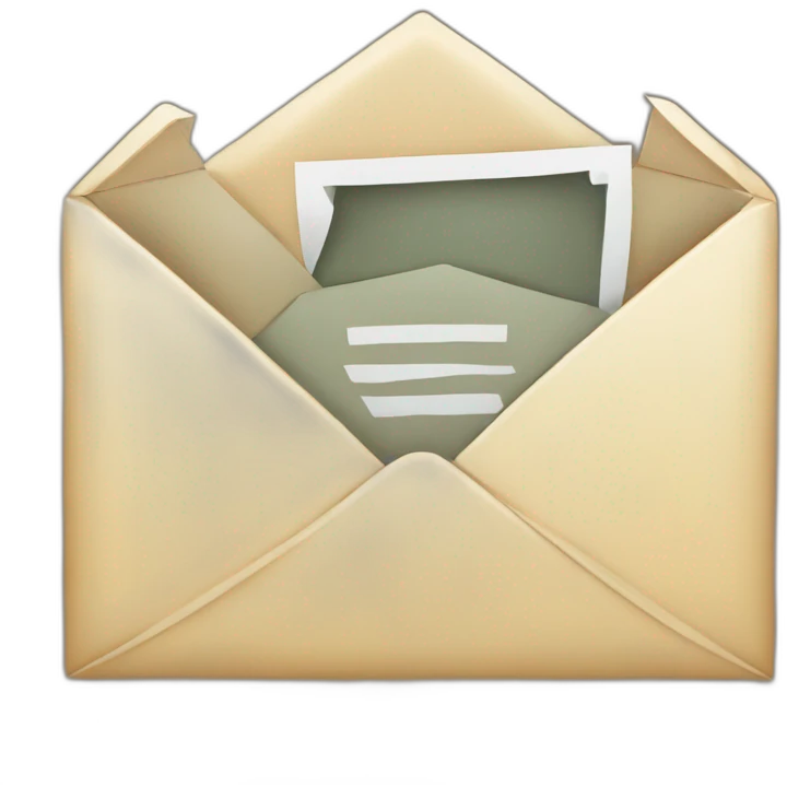 opened mail emoji