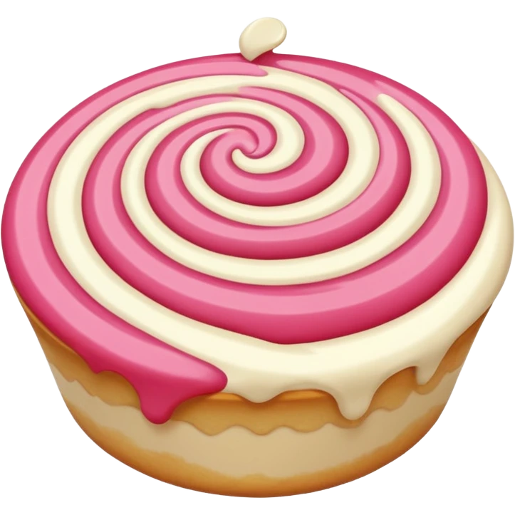 Strawberry and white chocolate emoji