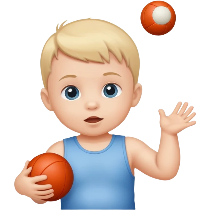 throwing baby emoji